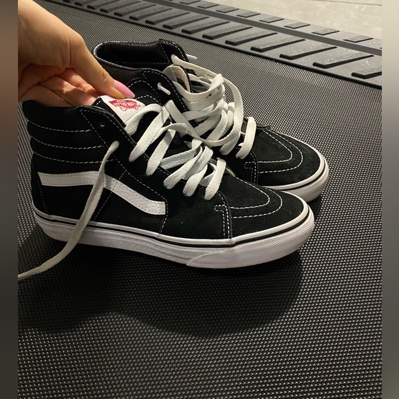 Girls Size 3 Vans High Tops. - Picture 5 of 5